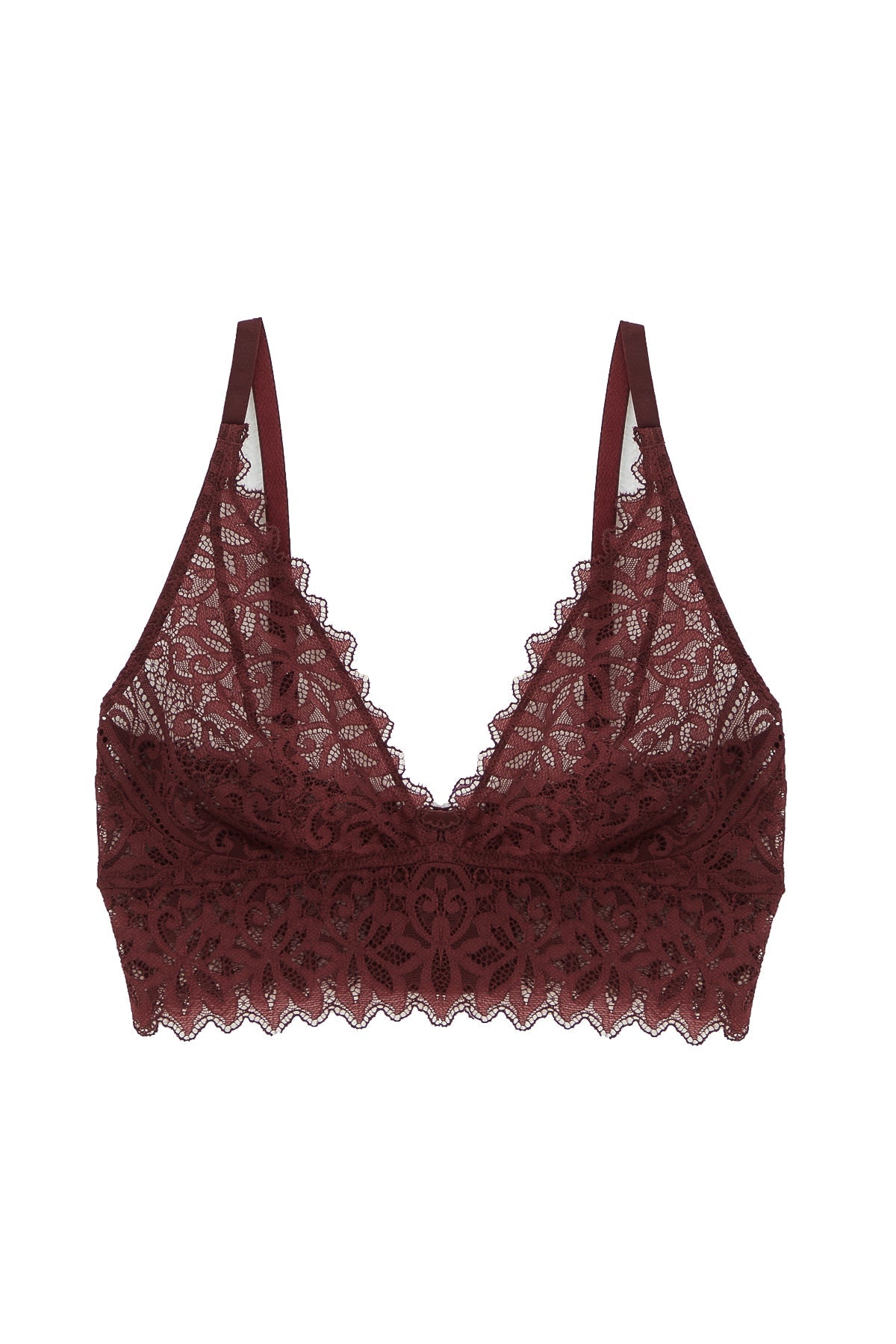 Orient Soft Triangle Bra | Bloodstone