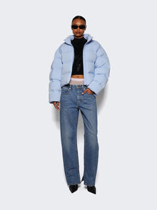 Women | alexanderwang | Pre-styled Hotfix Undie Slit-hem Jeans Vintage Light Indigo