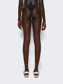 Women | Pucci | Iride Print Bikini Briefs | Black