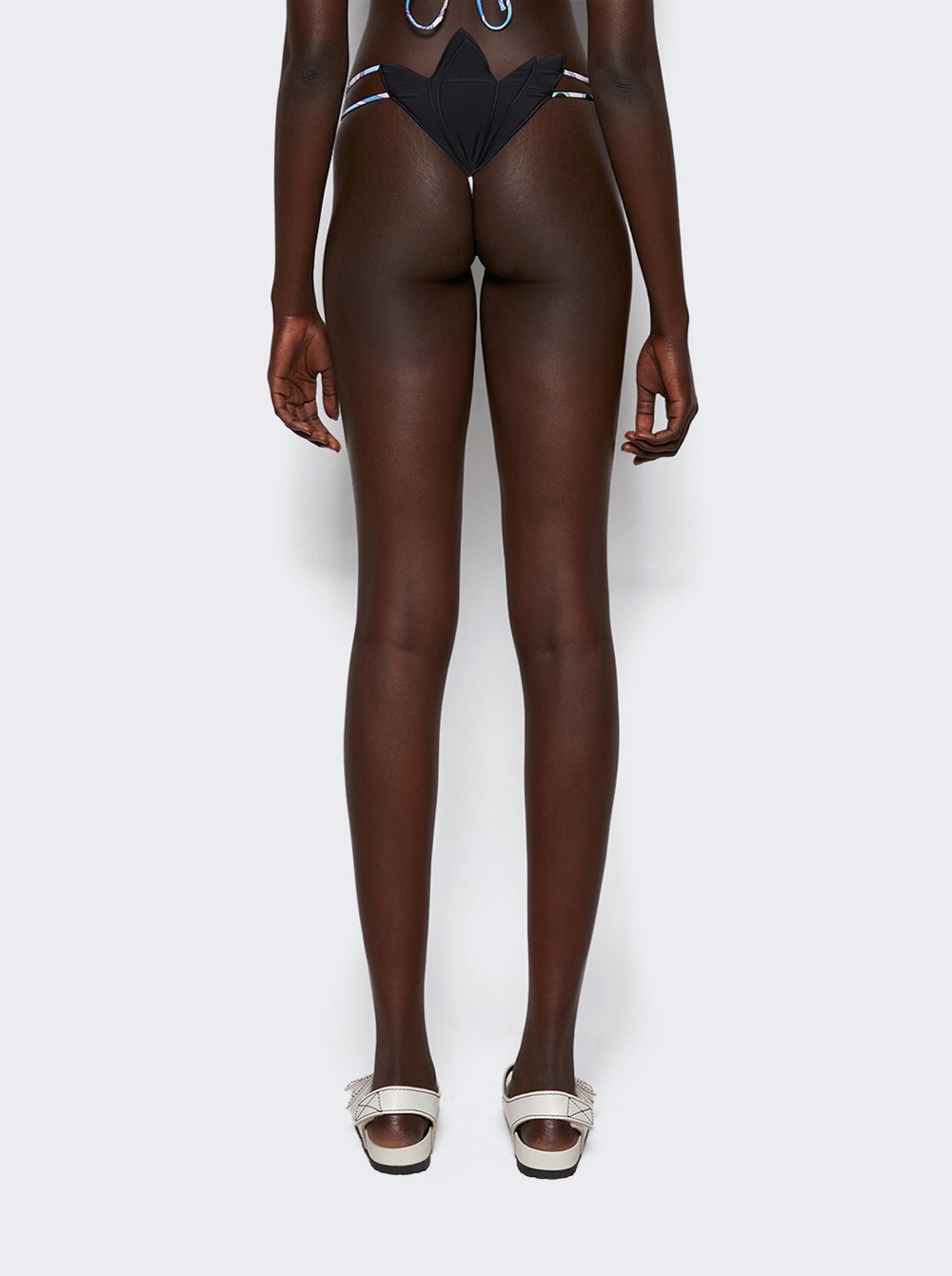 Women | Pucci | Iride Print Bikini Briefs | Black