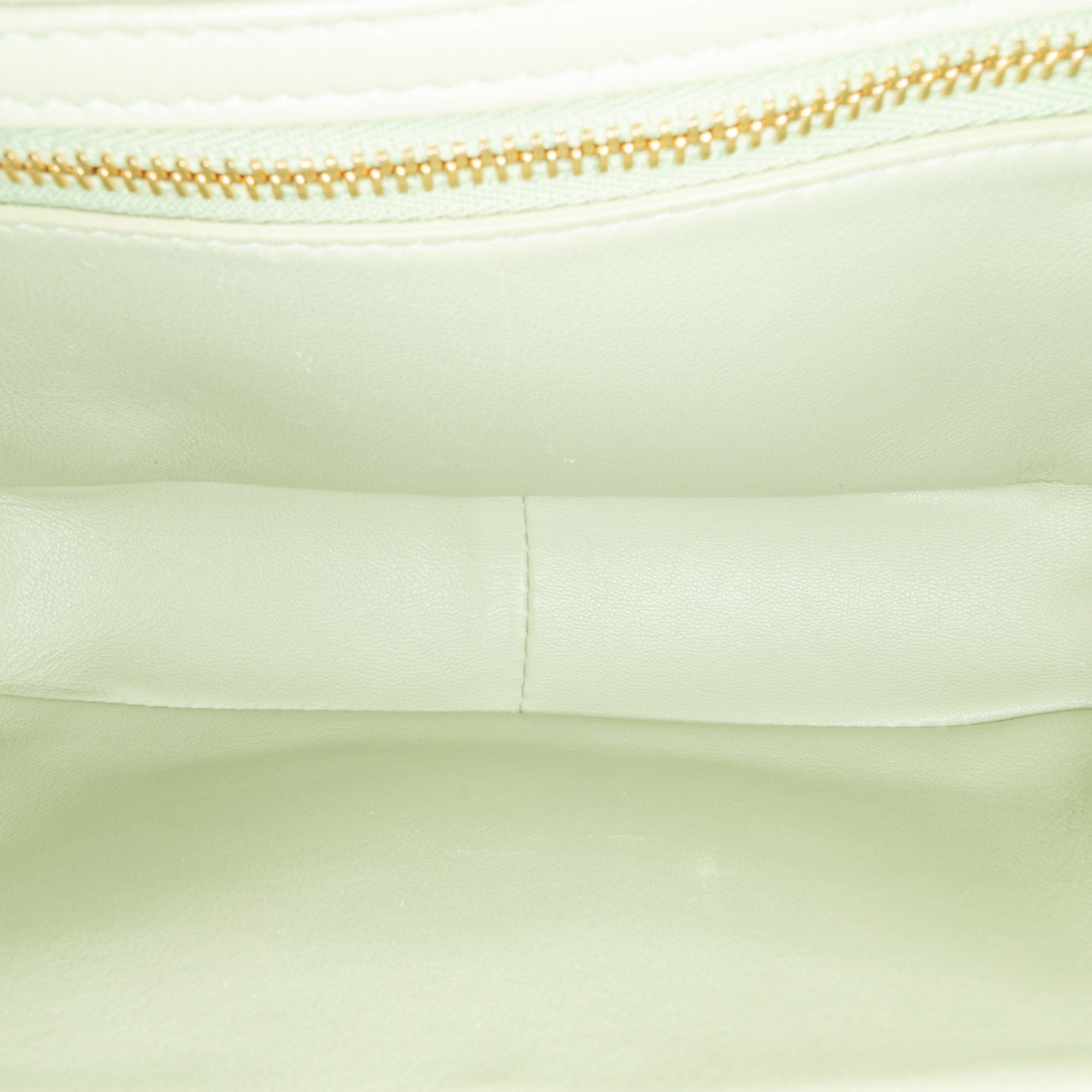 Celine | Pre-Owned Teen Triomphe Coated Canvas and Calfskin Triomphe Crossbody | Brown/Dark Brown