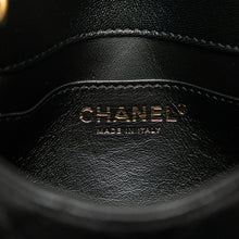 Chanel | Pre-Owned Mini Square Classic Goatskin Single Flap | Black