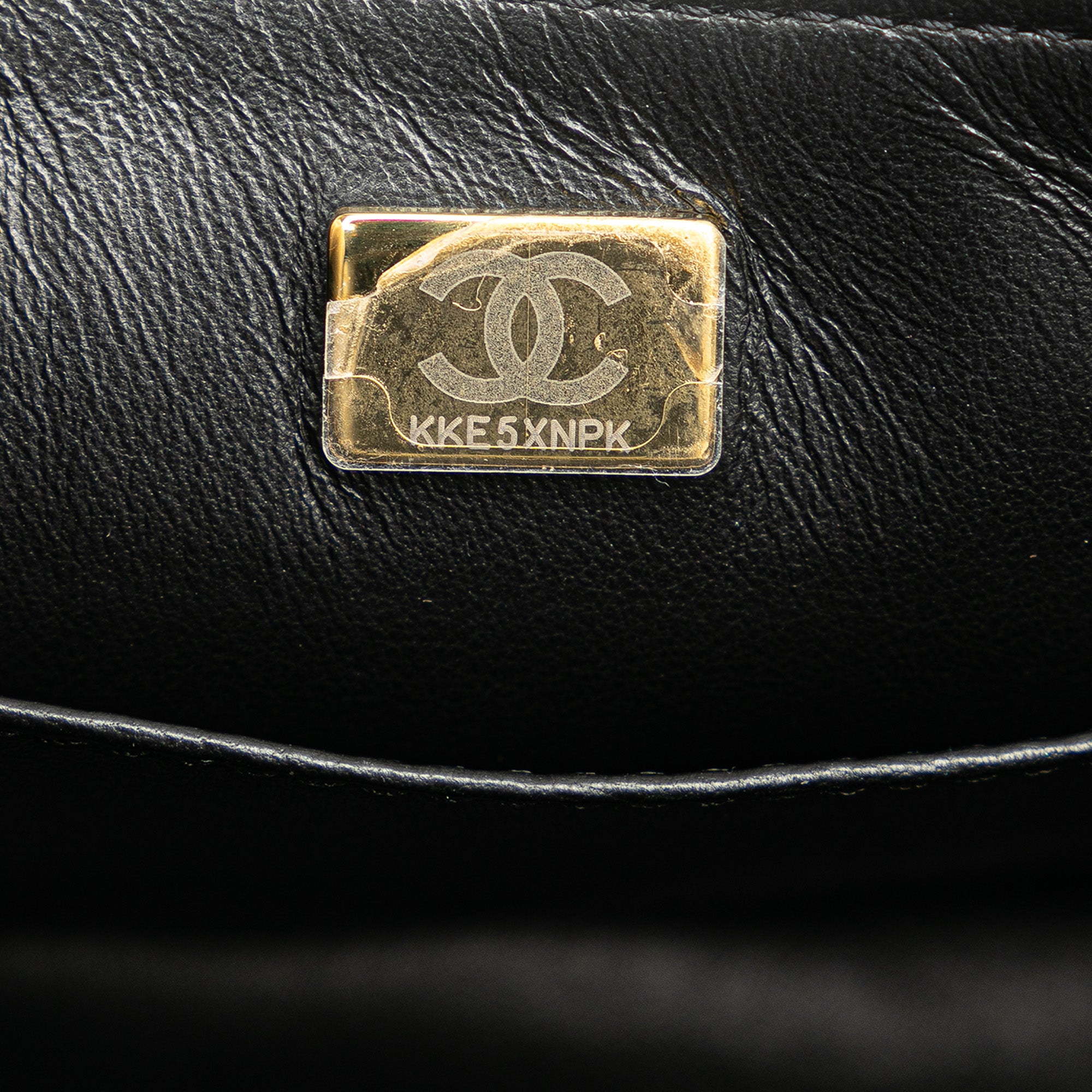 Chanel | Pre-Owned Mini Square Classic Goatskin Single Flap | Black