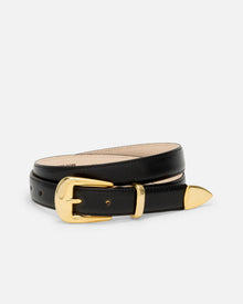 No. 16 Belt | Black/Gold