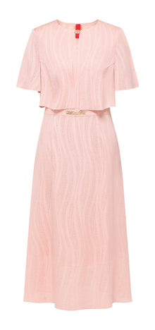 New Chinese-style silk Dress | Pink