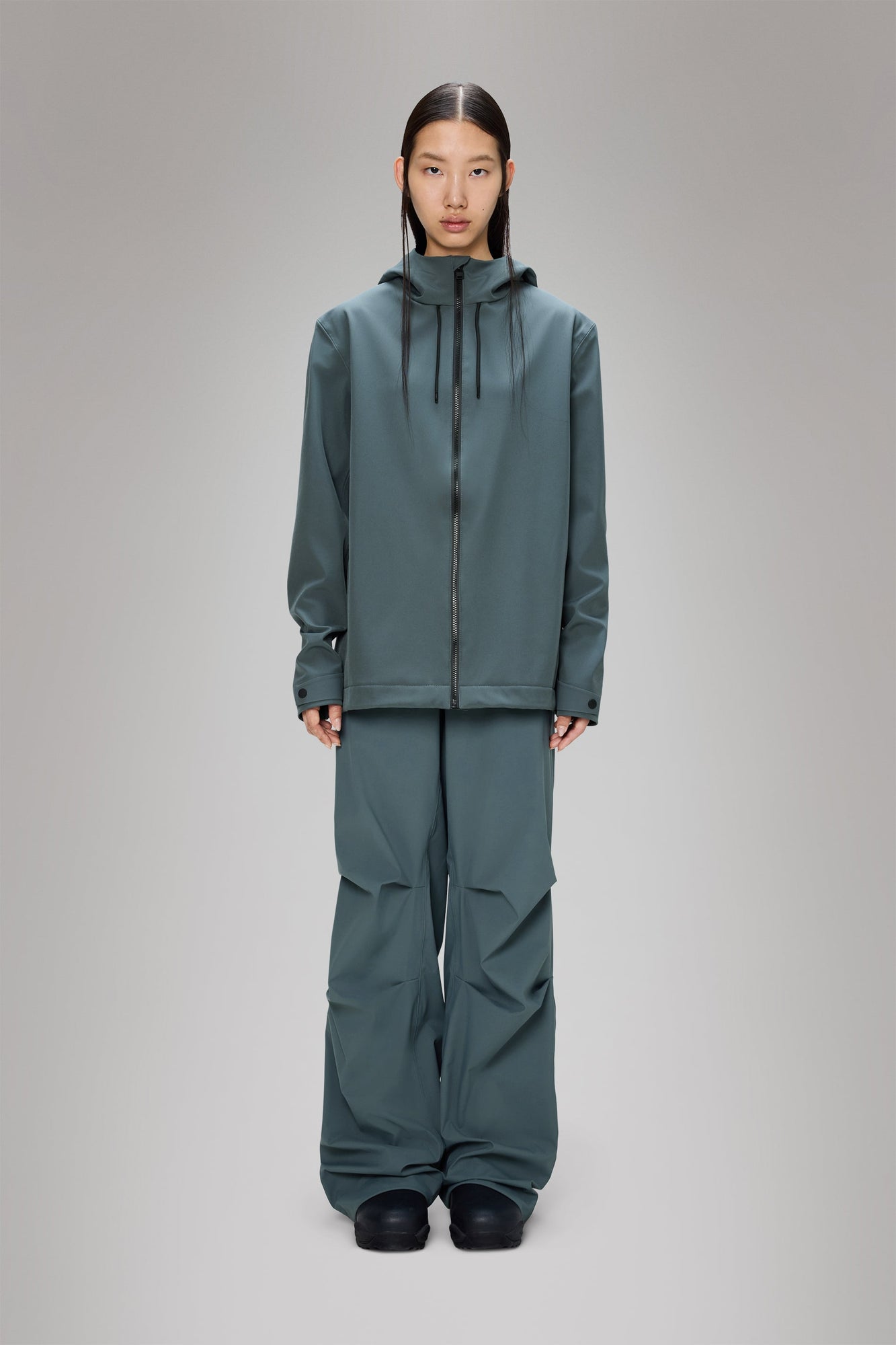 RAINS Suva Softshell Jacket Lagoon Jacket