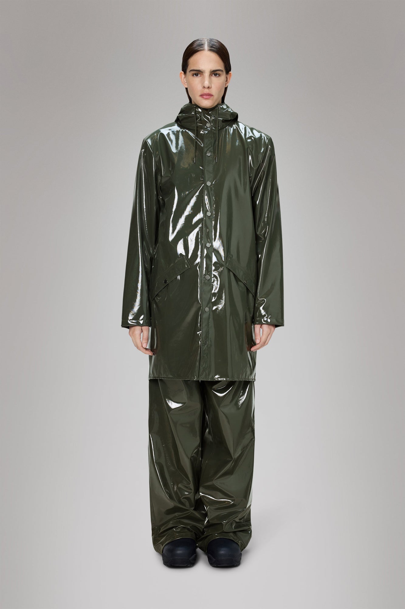 RAINS Long Jacket Swamp Jacket