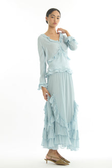 Elma Skirt | Powder Blue