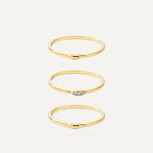 Womens | 0.02 CT Round Cut Lab Grown Accent Diamond | Fashion Band Ring | 14K Yellow Gold Plated Silver | G-SI