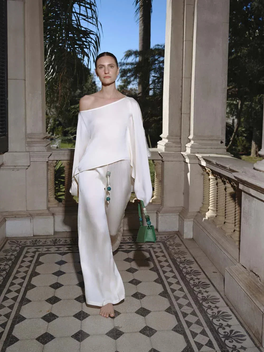Cala Pants | Egret