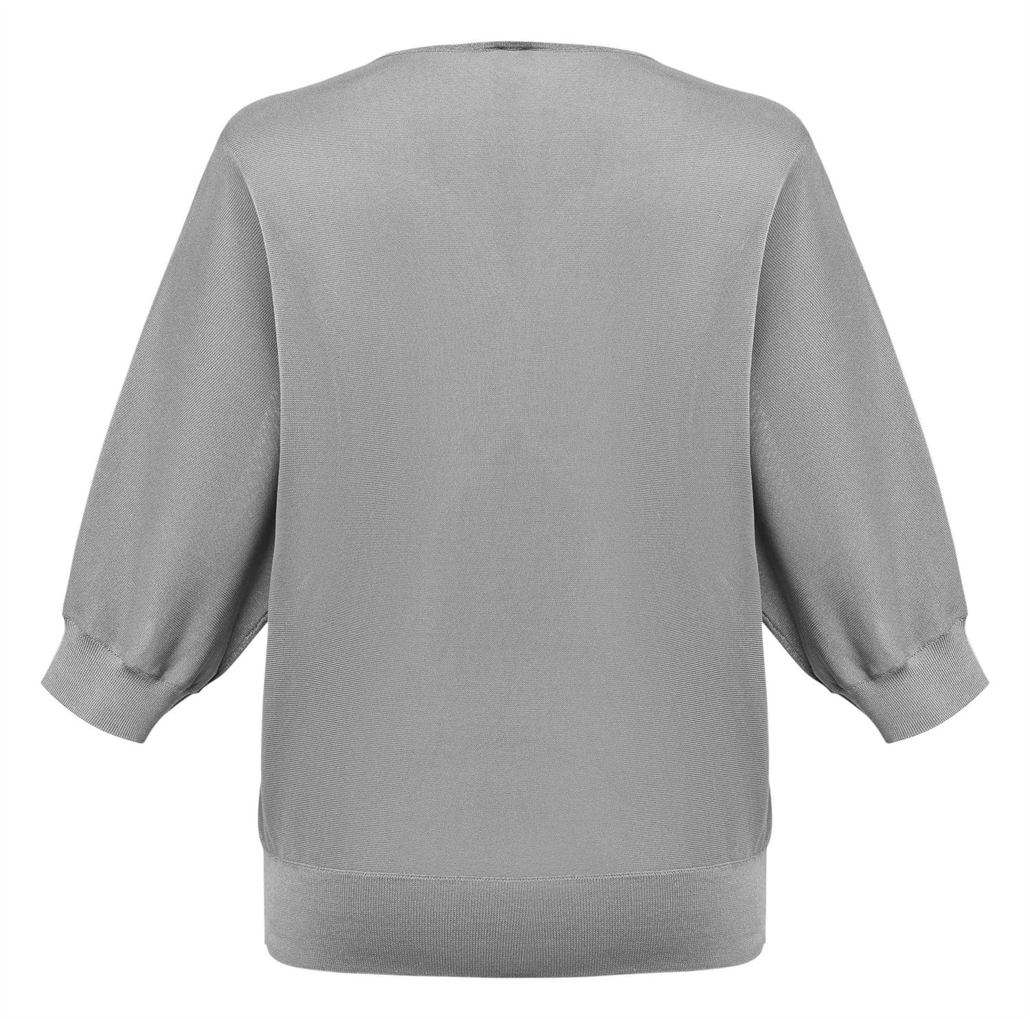Raglan Sleeve Silhouette Starry Sky Top | Grey