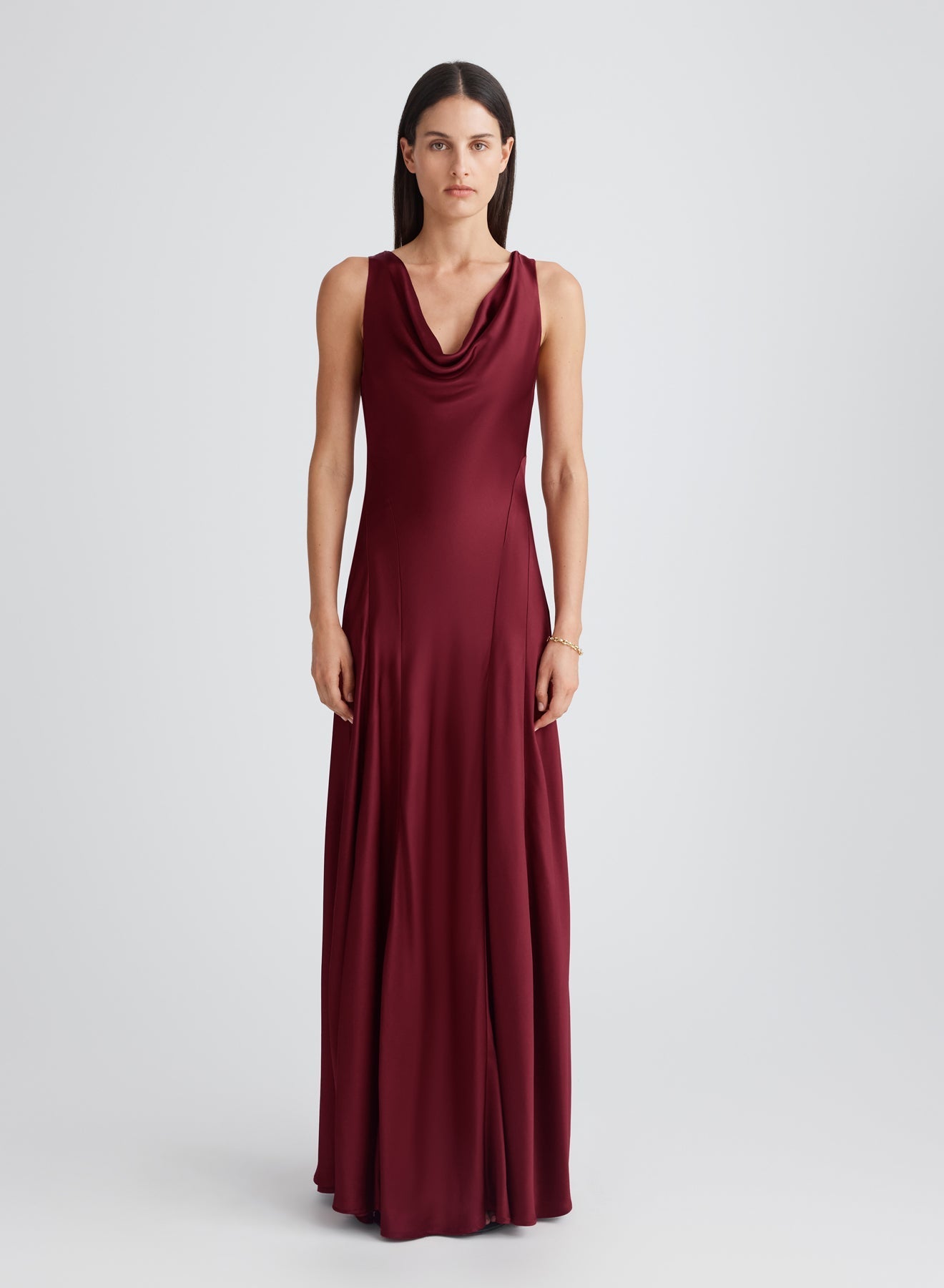 Gabrielle Dress | Wine