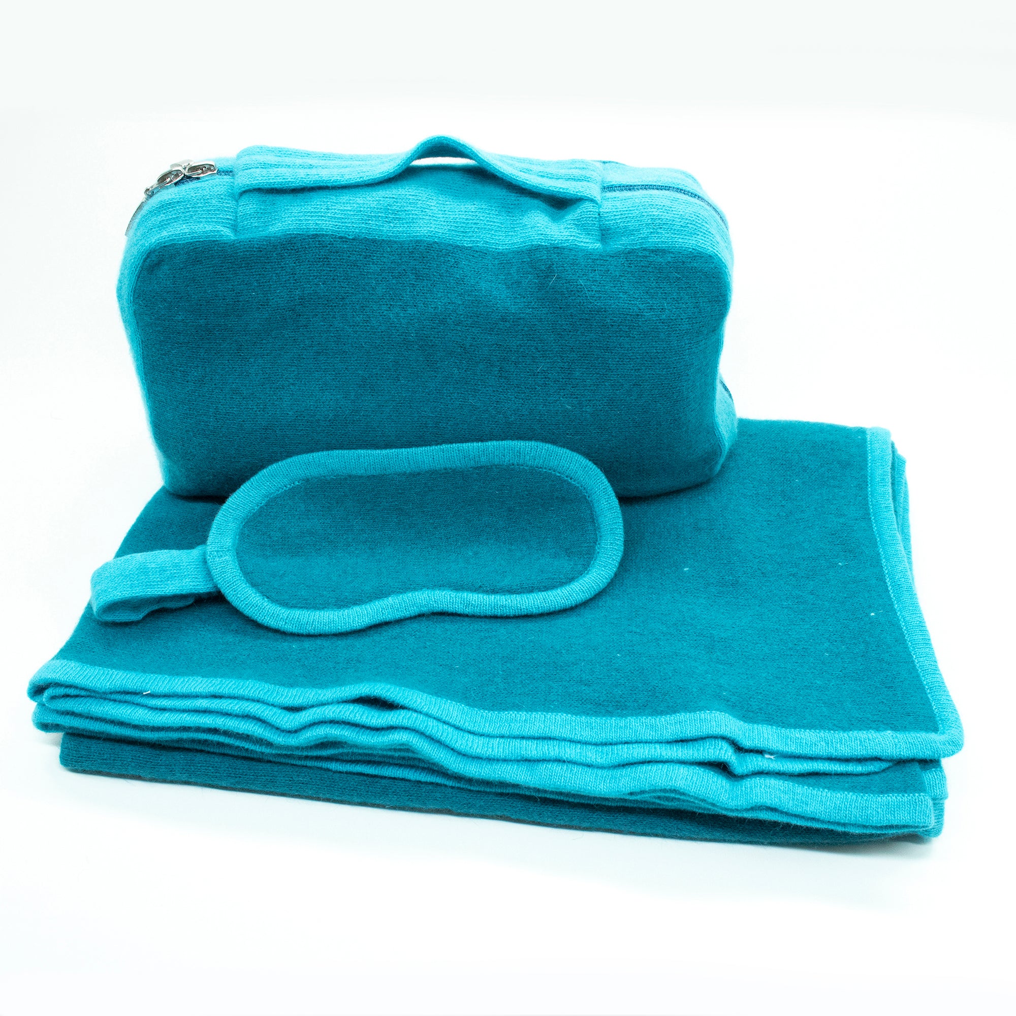 Womens | Travel Set Color Block | Teal/Turquoise