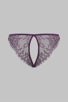 Open Panty - Villa Satine - Purple | Purple