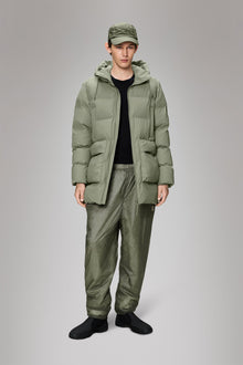 RAINS Alta Long Puffer Cargo Jacket Drift Jacket