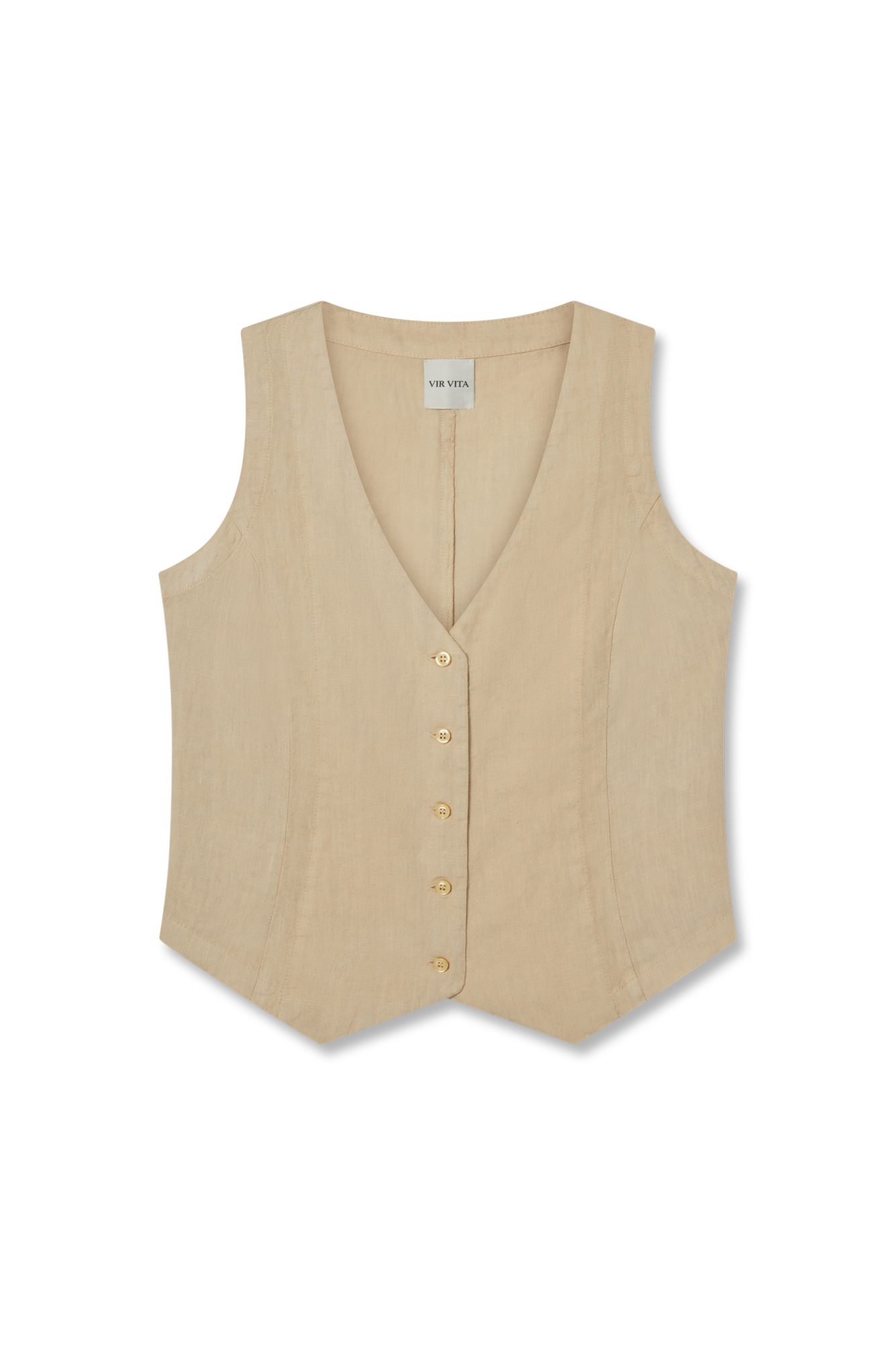 Violette Vest | Beige