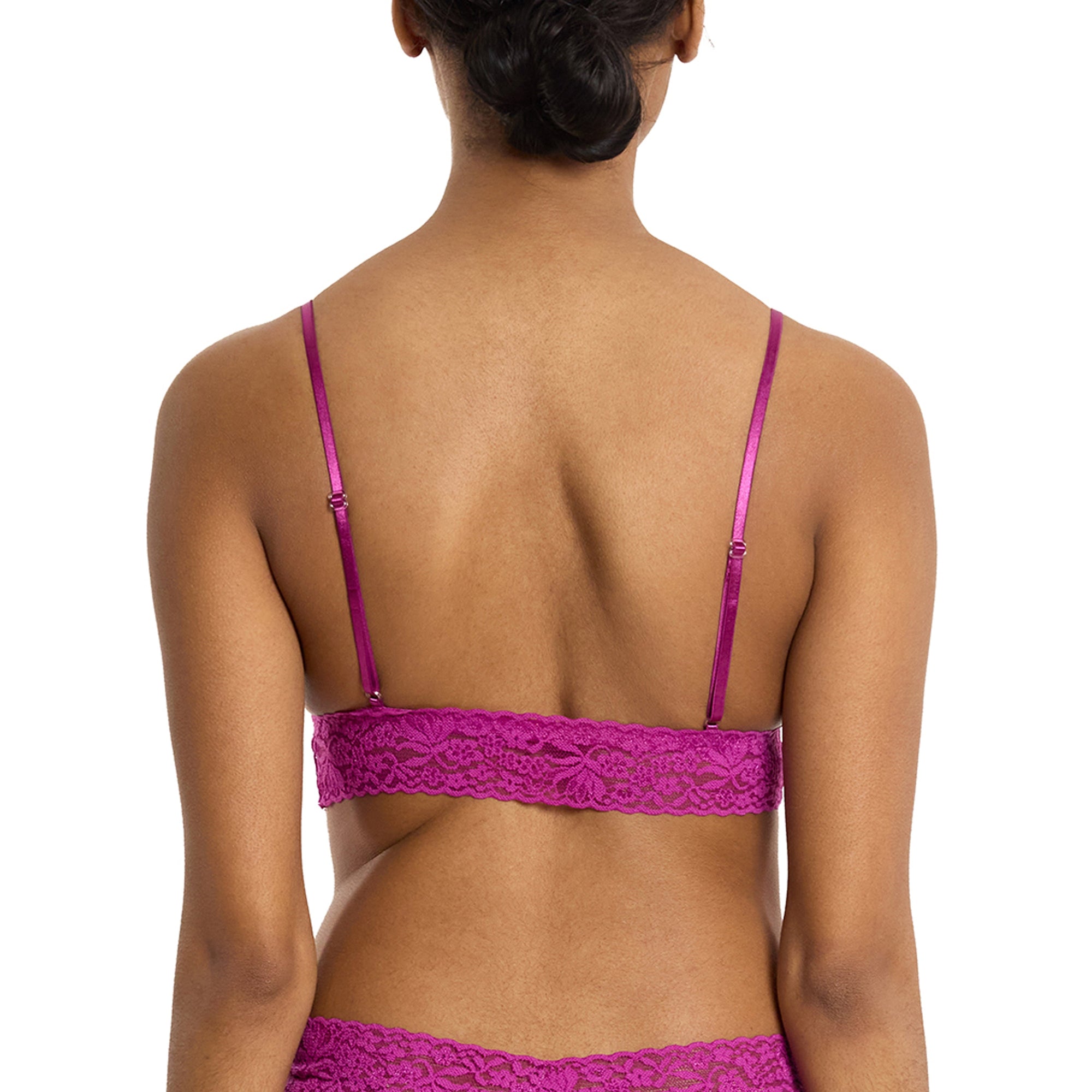 Flora Lace Bralette | Picking Plums (Pink)