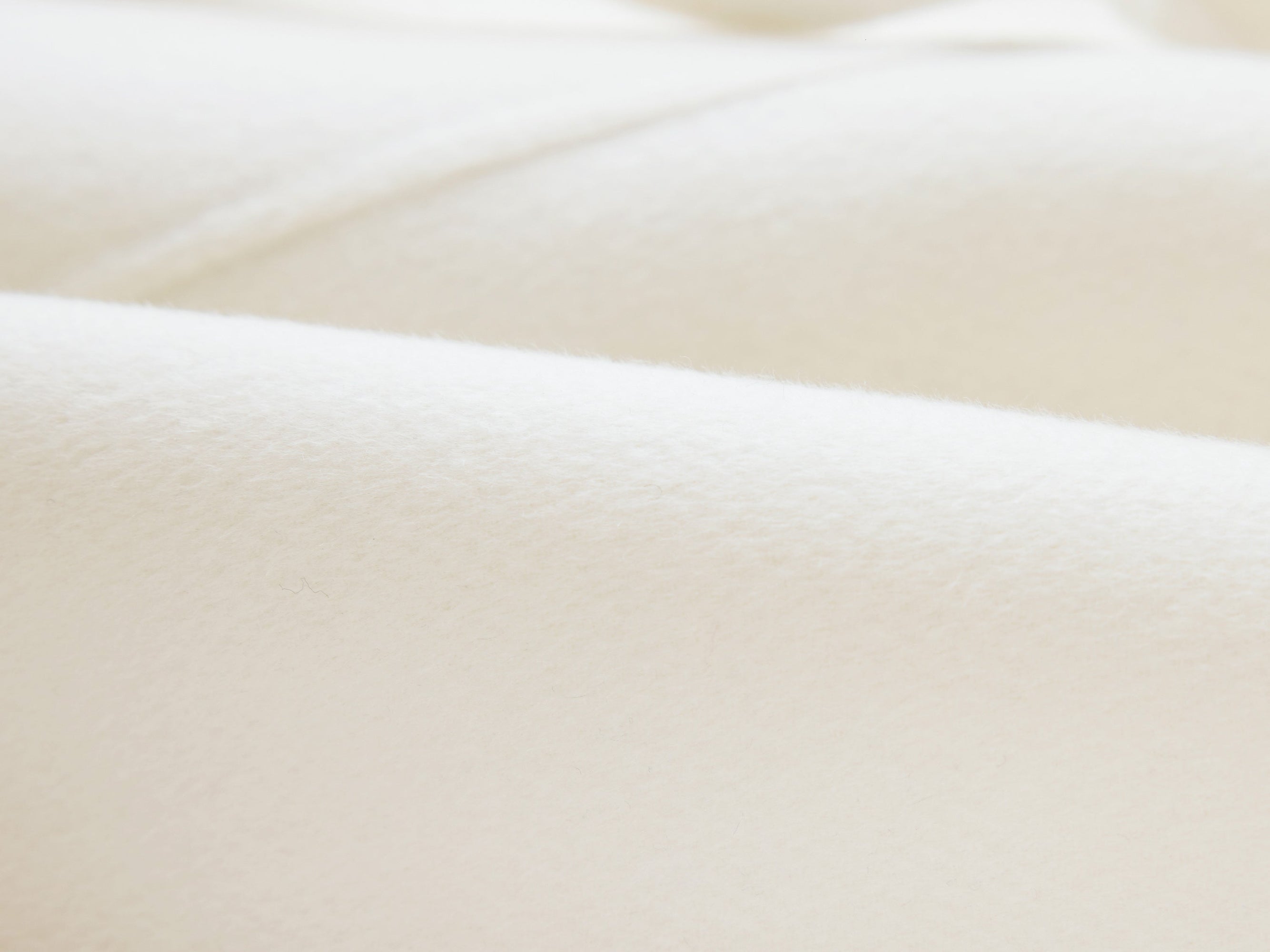 Thin-Strap Cashmere Coat | White