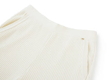 Pleated Pants | White