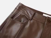 Pleated Pant | Brown