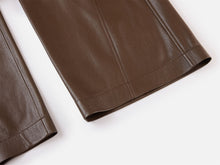 Pleated Pant | Brown