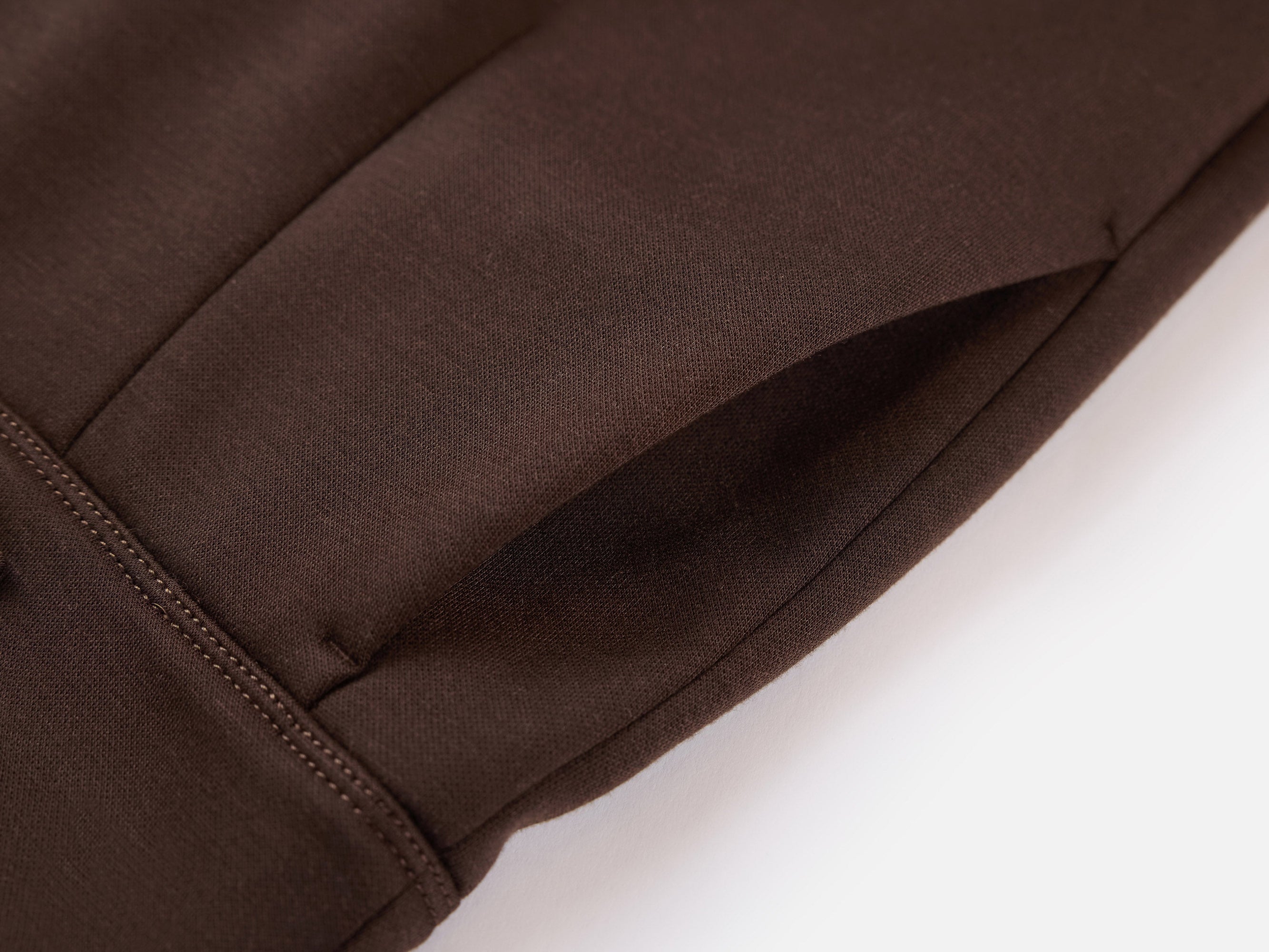TENCEL Wool Pants | Brown