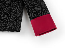 Textured Knit Cardigan | Black