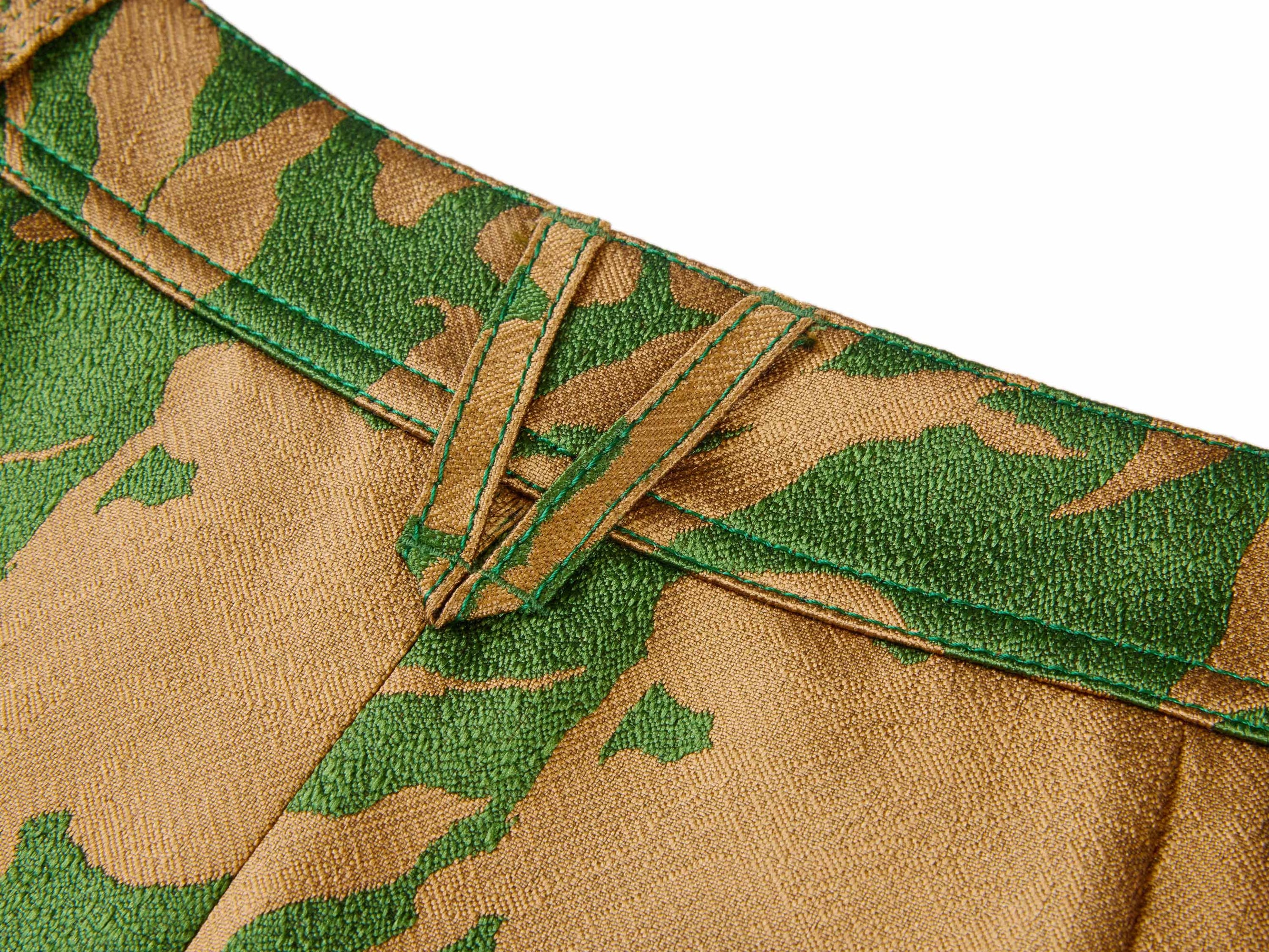 Floral Midi Skirt | Green
