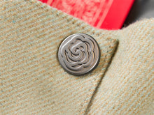 Classic Short Hooded Embroidered Jacket | Green