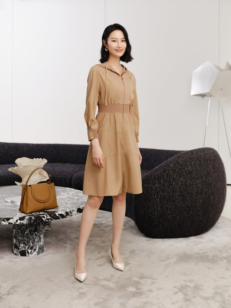Raincoat Dress | Khaki