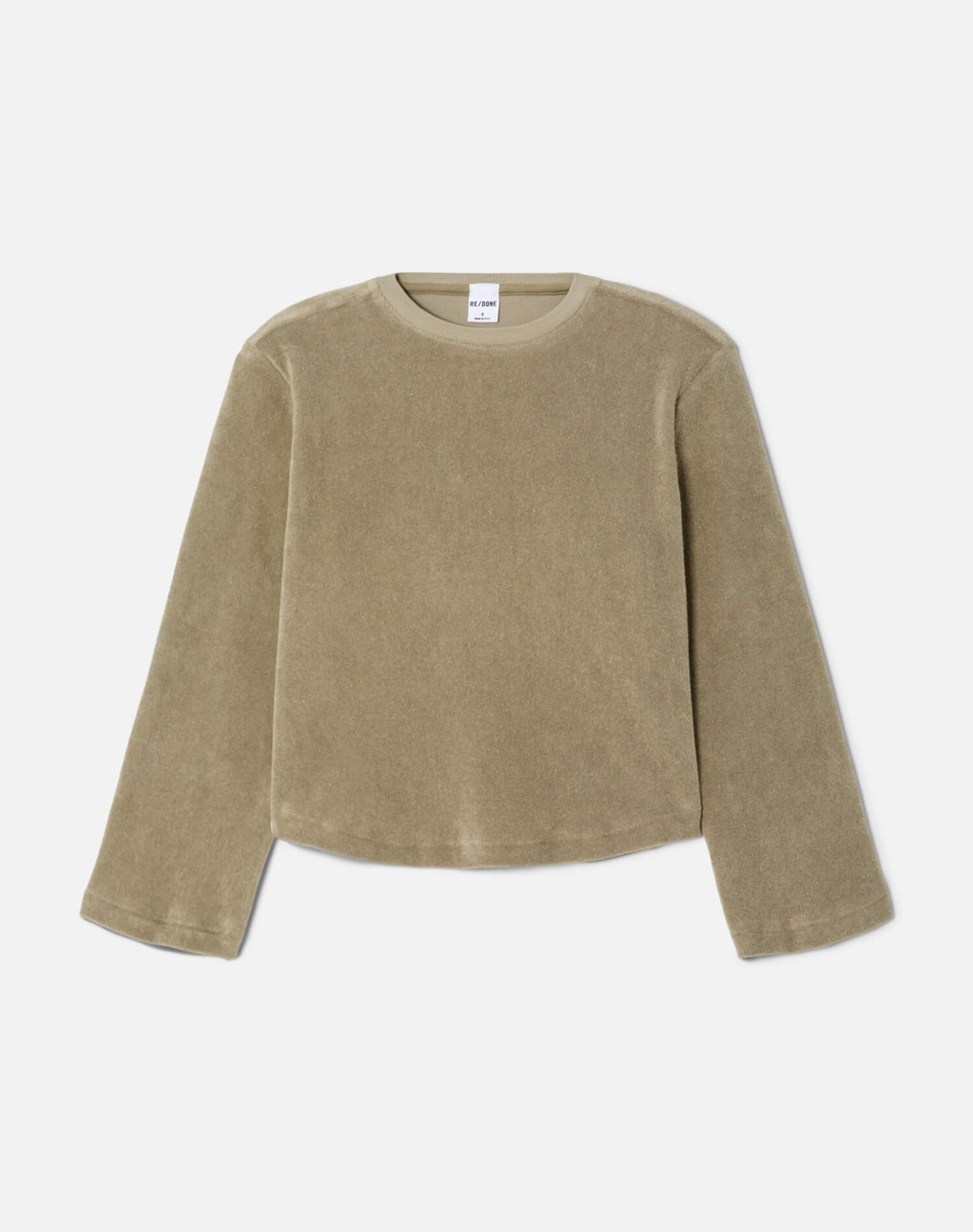 Womens | Long Sleeve Boxy Tee | Olivos