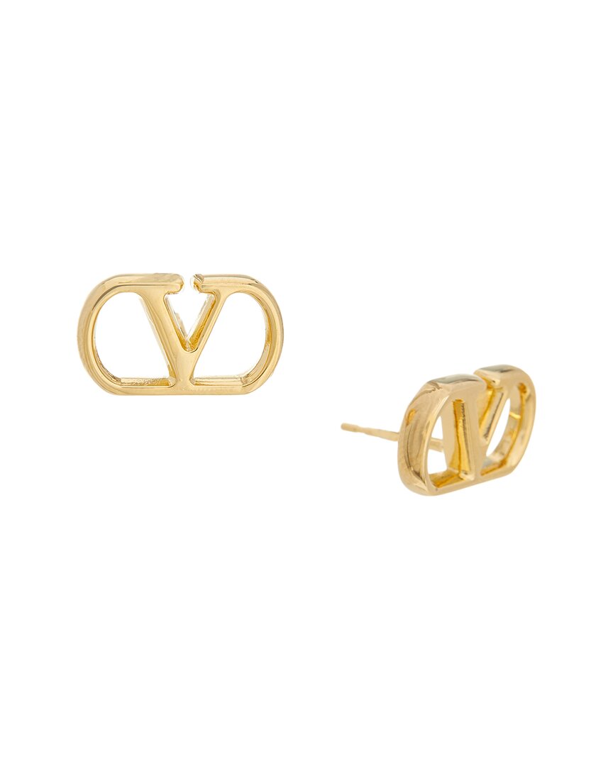 Valentino | Womens | VLogo Signature Earrings | Gold