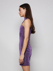Stella McCartney | Malissa Cut-out Mini Dress | Grape