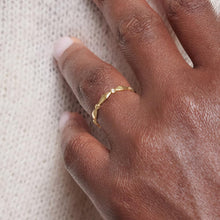 Womens | 0.07 CT Round Cut Lab Grown Accent Diamond | Fashion Band Ring | 14K Yellow Gold Plated Silver | G-SI