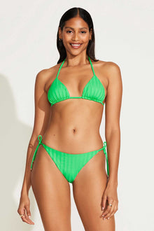 Gia Triangle Top | Spearmint SuperRib