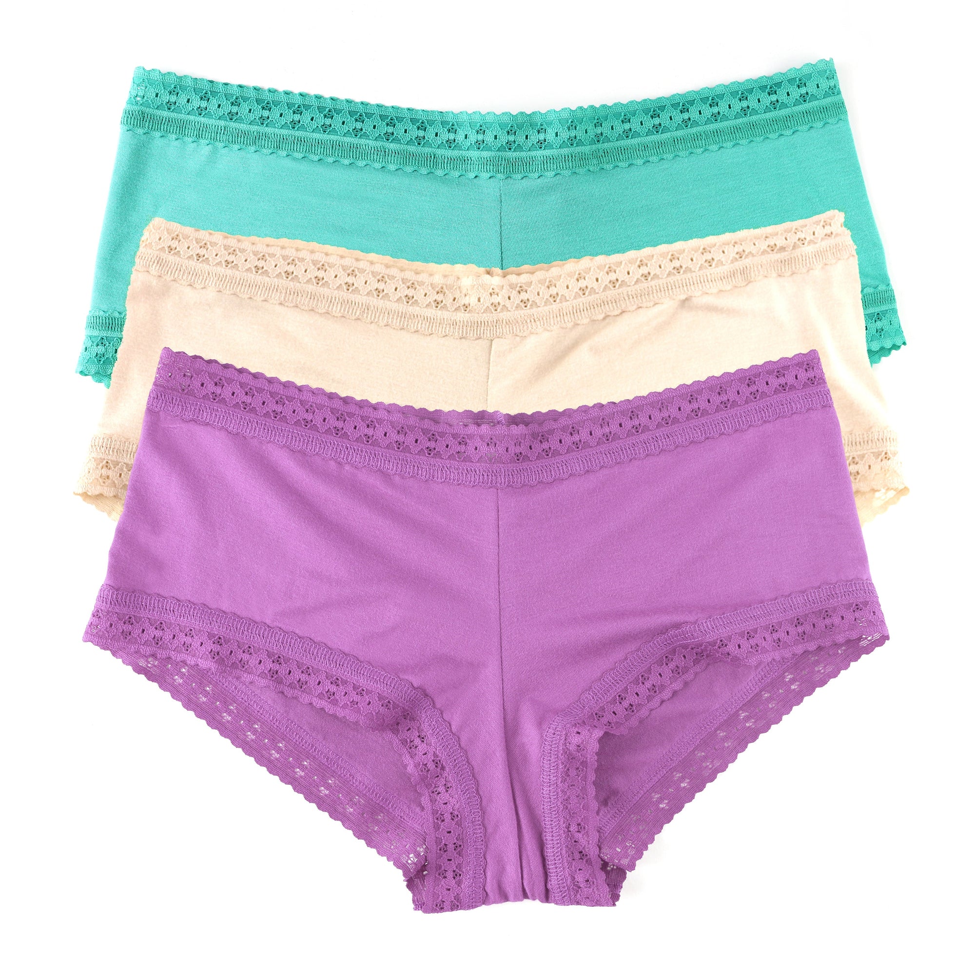 3 Pack Dreamease Modal Boyshort | Euphoric/ Chai/Berry Pie