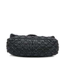 Chanel | Pre-Owned Jumbo Calfskin Canebiers Net Flap | Black
