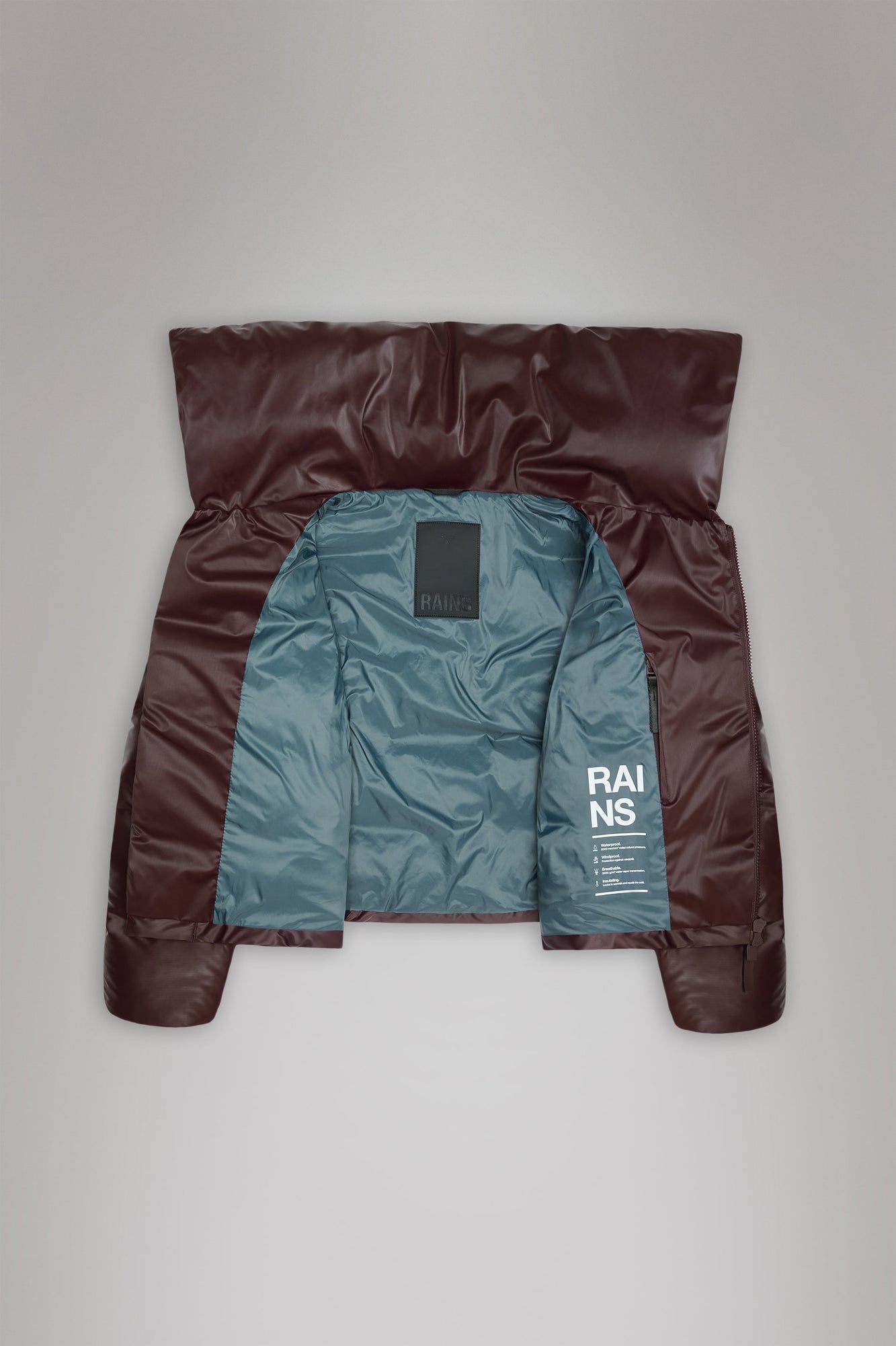 Rains Alta Vision Short Puffer Jacket Depth Jacket