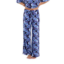 Unwind Drawstring Wide Leg Pant | Nightfall (Purple)