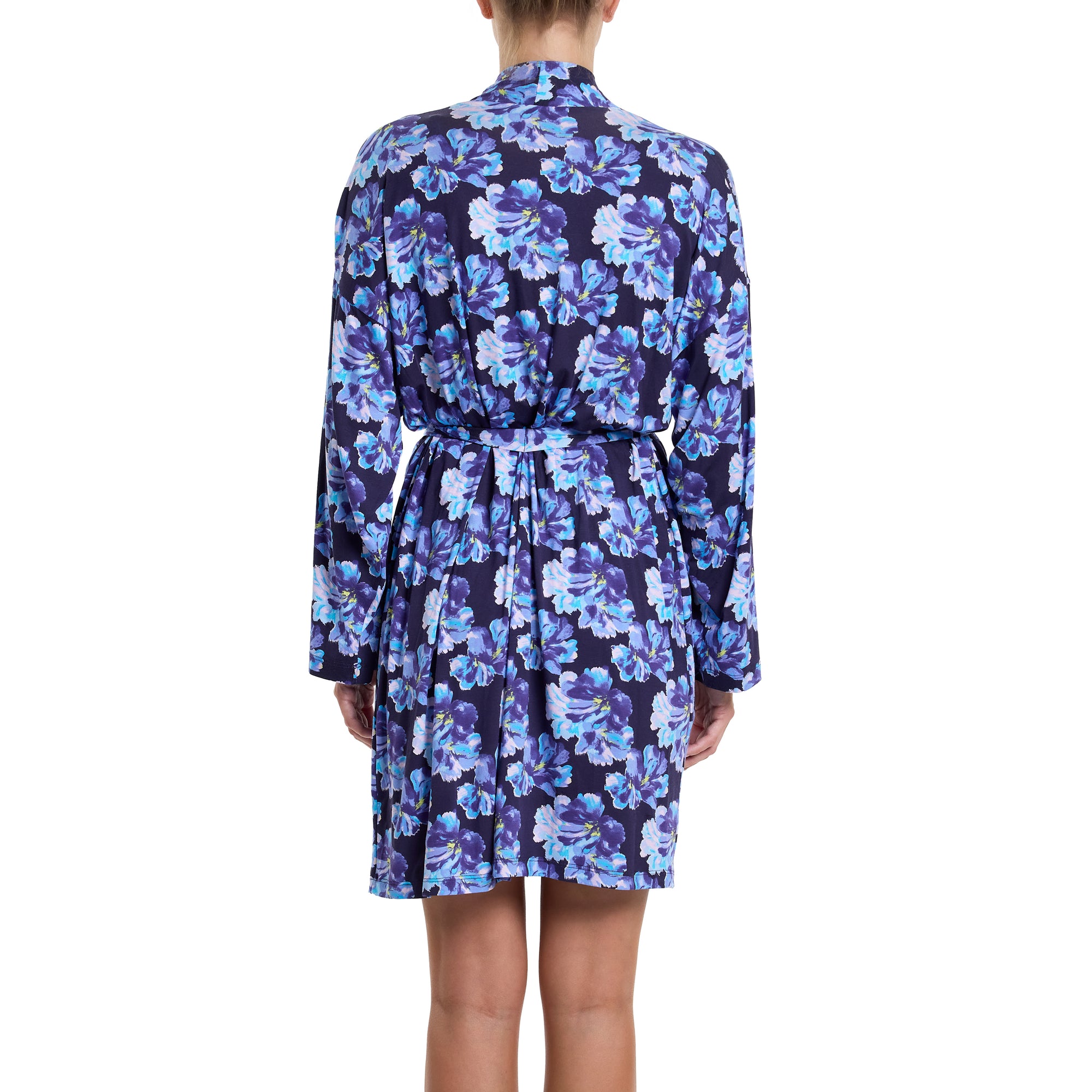 Unwind Knee Length Robe | Nightfall (Purple)