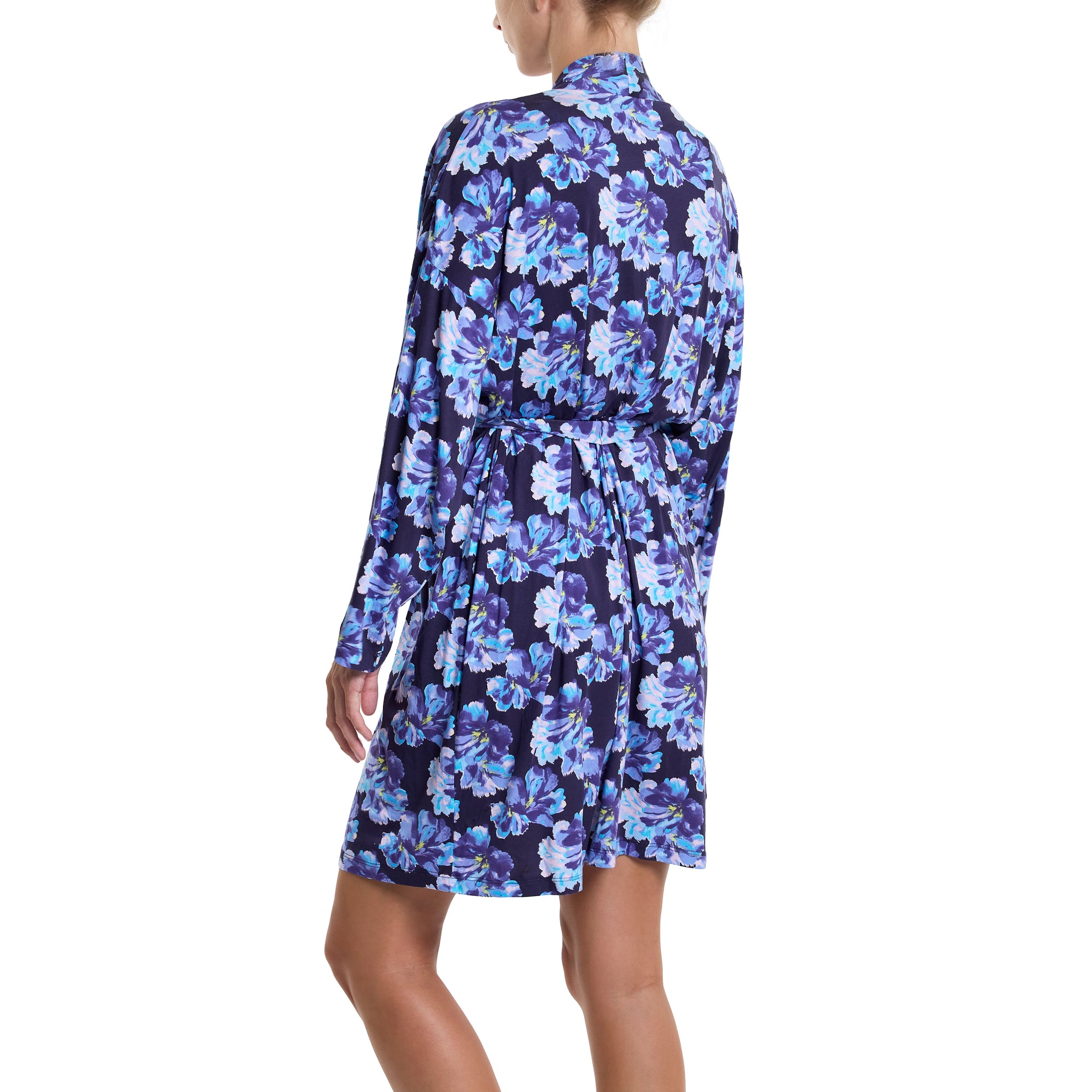 Unwind Knee Length Robe | Nightfall (Purple)