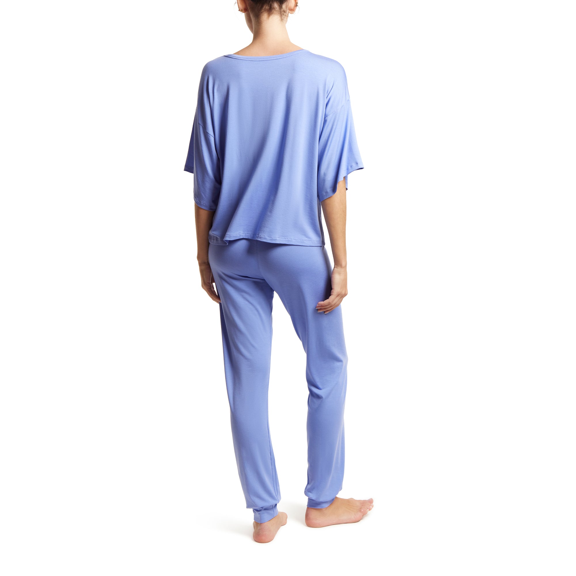 Unwind Modal Jogger | Cool Water Blue