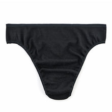 Eco Rx High Cut Thong | Black