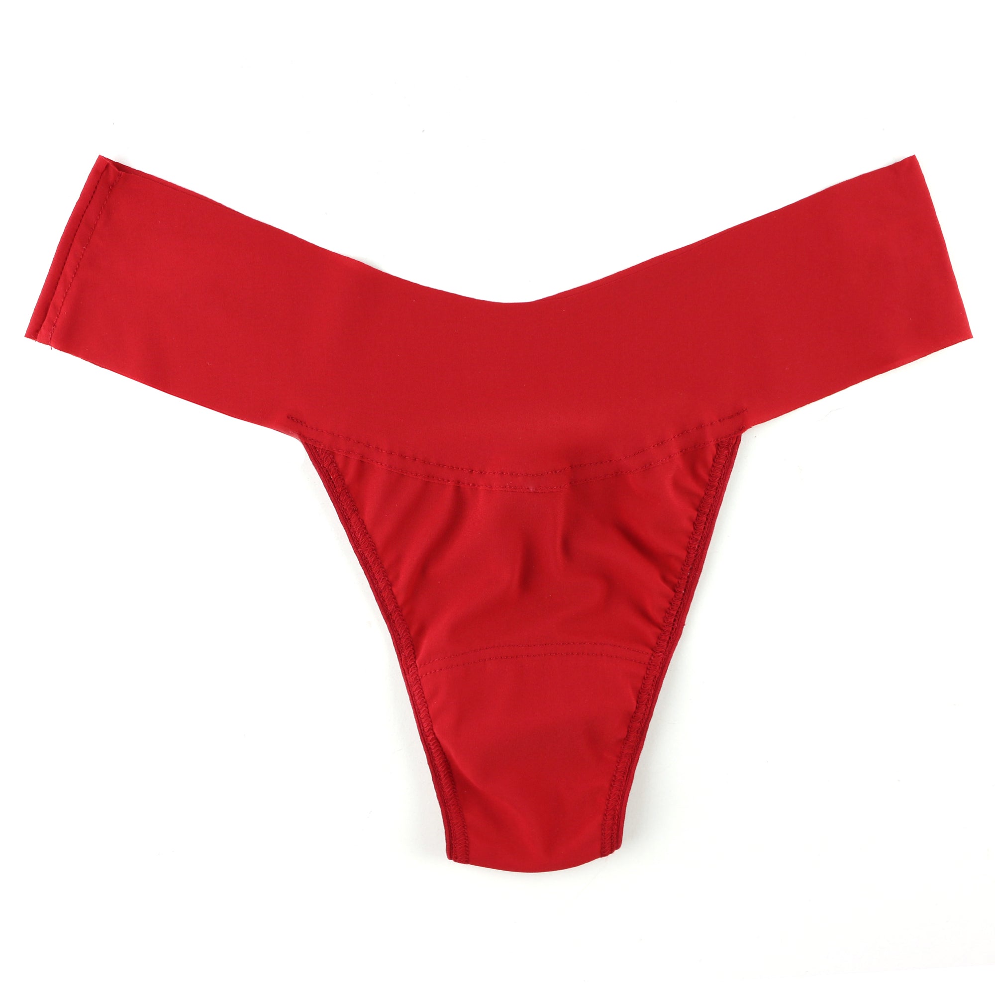 Breathesft Natural Rise Thong | Cherryade Red