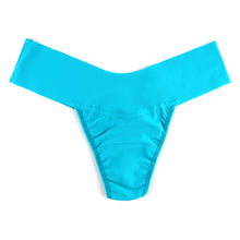 Breathesft Natural Rise Thong | Fresh Teal Blue