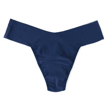 Breathesft Natural Rise Thong | Nightshade (Blue)