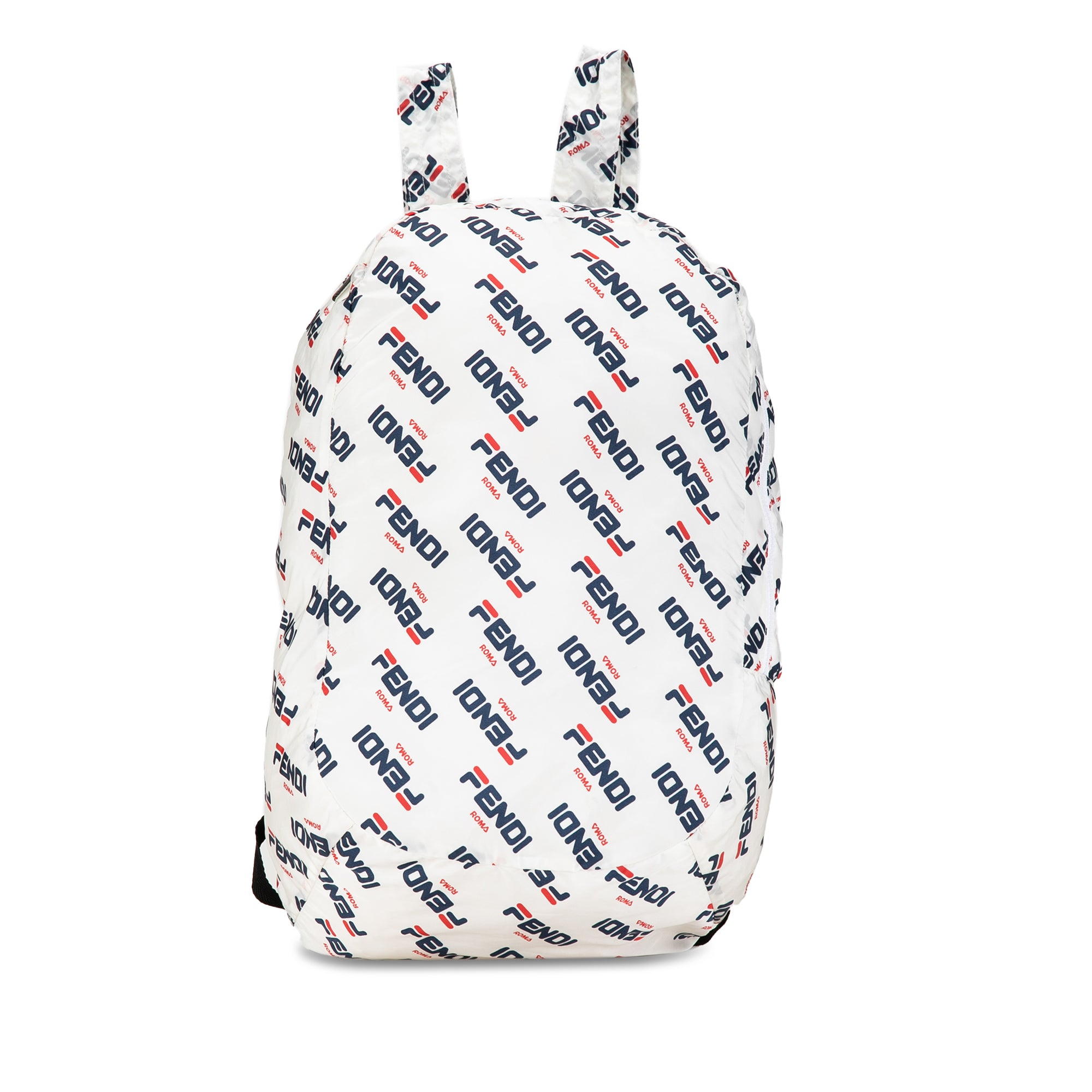 Fendi | Pre-Owned x Fila Mania Packable Backpack - I | White