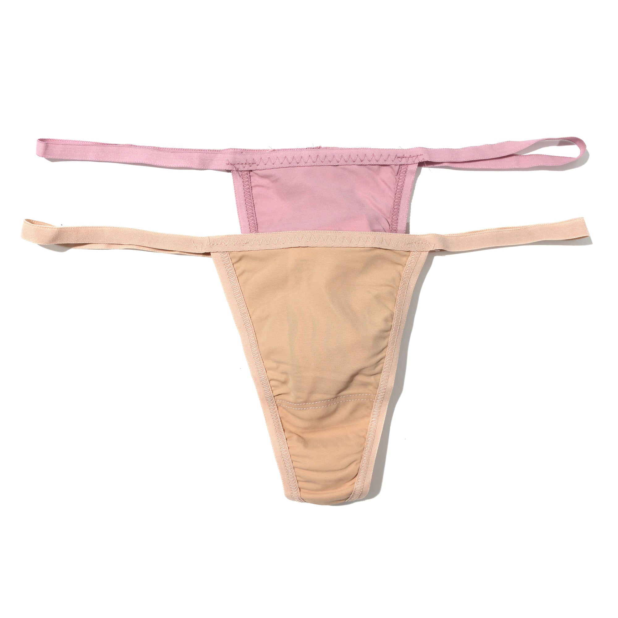 2 Pack Breathesoft G-String | Provence Pink/Biscotti