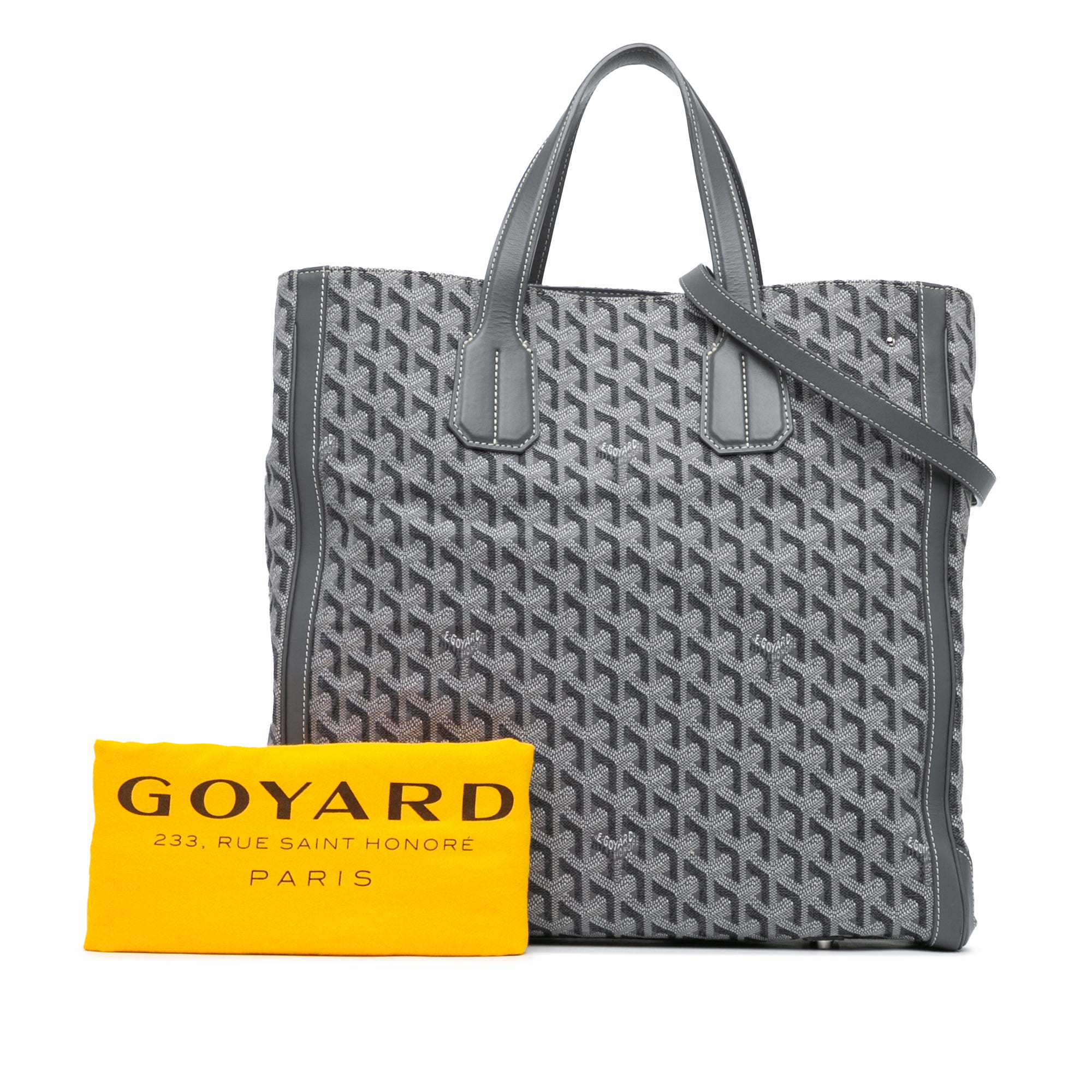 Goyard | Pre-Owned Goyardine Voltaire | Gray