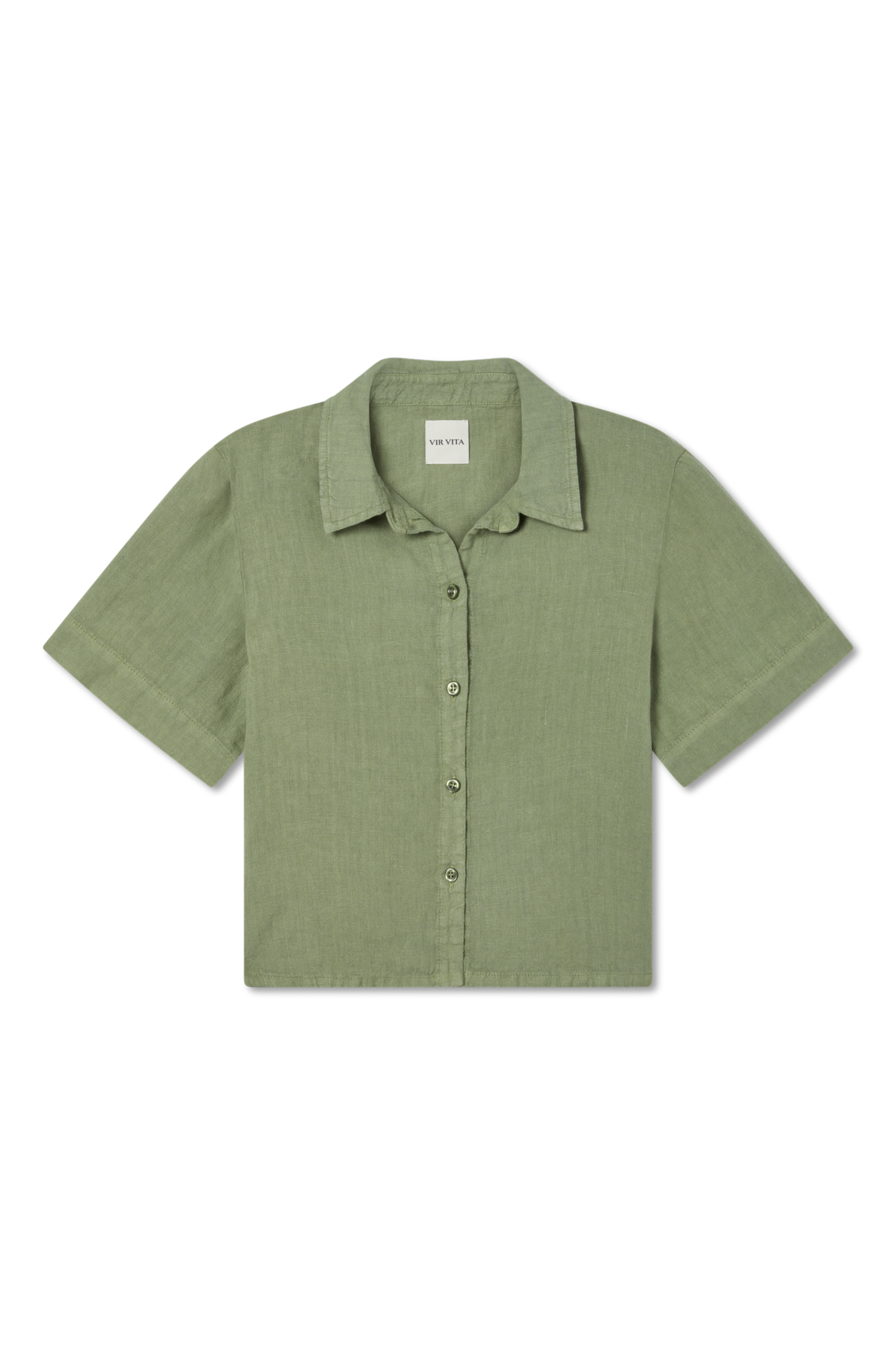 Anais Linen Shirt | Sage